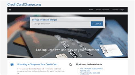 siren 47906 credit card charge - Find That Charge Identify unknown credit card charges..